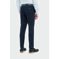 Tropez - Pantaloni formali da uomo blu navy
