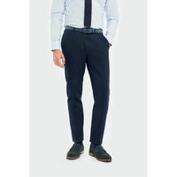 Tropez - Pantaloni formali da uomo blu navy