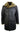 Mens 3/4 Brown Duffle  Real Sheepskin Jacket Classic Brown Ginger