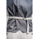 Radika - Men's Light Grey Check Waistcoat